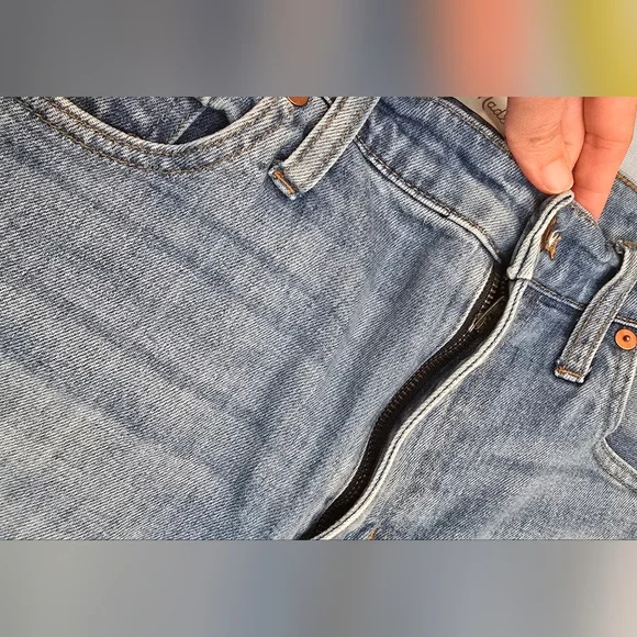 Madewell The High-Rise Slim Crop Boyjean, size 28 - Picture 8 of 13